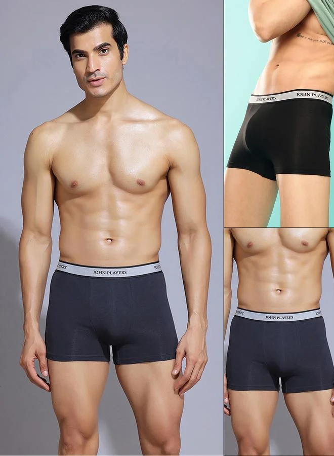 John Players Pack of 2 - Classic Cotton Trunks